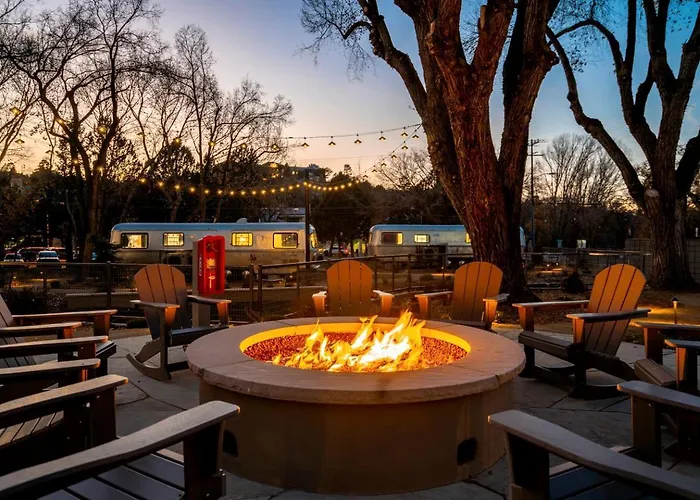 Airstream Near Whiskey Row And Granite Creek In Prescott, Az * Prescott